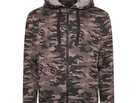 Casual Camo Print Hoody Online