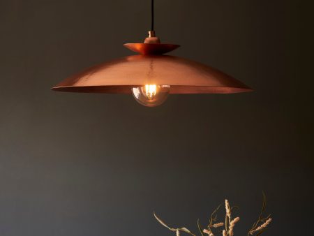 Amos Cattelan Disc Pendant Hammered Copper For Discount