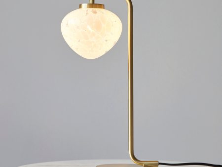 Amos Confetti Table Lamp Satin Brass For Sale