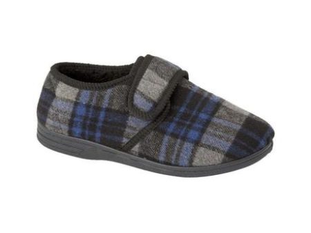 Derwent Velcro Fastening Slipper For Discount