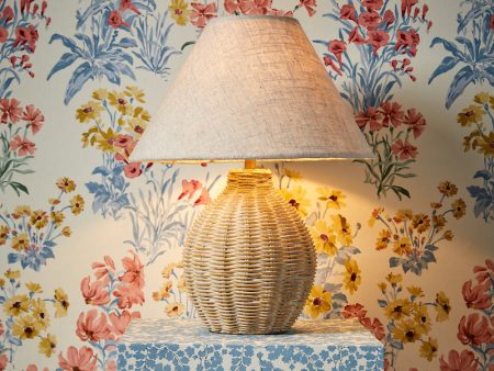 Laura Ashley Fernhill Table Lamp Matt Cream For Cheap