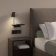 Astro Ito Wall Mounted Bedside Lamp with USB Matt Black Online Hot Sale