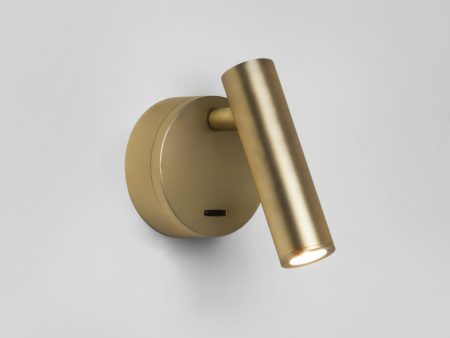 Astro Enna Surface Matt Gold Wall Light For Cheap