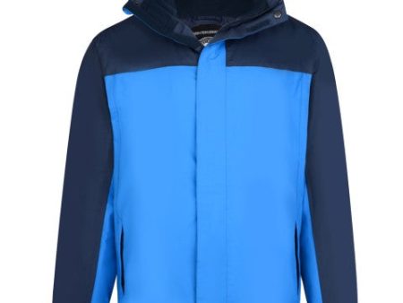 Contrast Waterproof Jacket Fashion