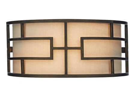 Dar Tumola Light Wall Light Bronze With Shade Online