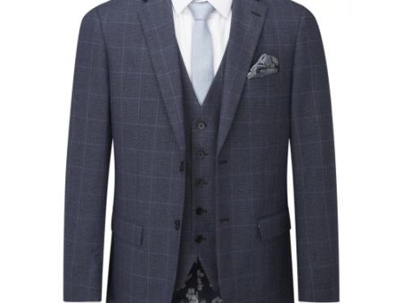 Tall Fit Anello Check Suit Jacket Online now