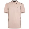 Contrast Panel Polo Shirt Online Sale