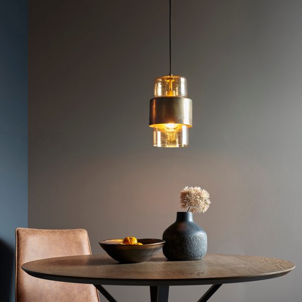 Amos Cattelan Pendant Antique Brass Online now