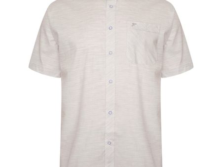 Woven Effect Short Sleeve Shirt For Sale