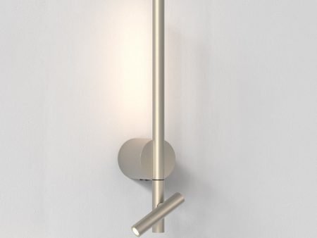 Astro Baton Bedside Reader LED Matt Nickel Online Sale