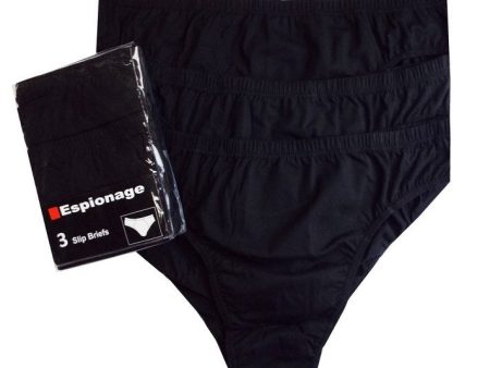 3 Pack Slip Briefs Fashion