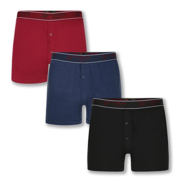 3 Pack Plain Boxers Sale