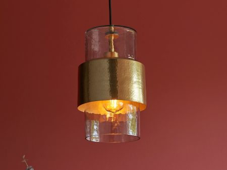 Amos Cattelan Pendant Hammered Brass For Discount