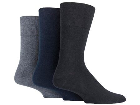 3 Pack Gentle Grip Socks For Discount