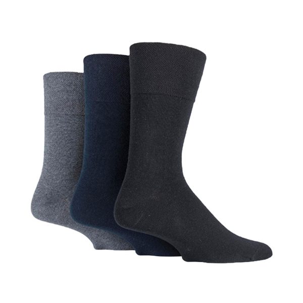 3 Pack Gentle Grip Socks For Discount