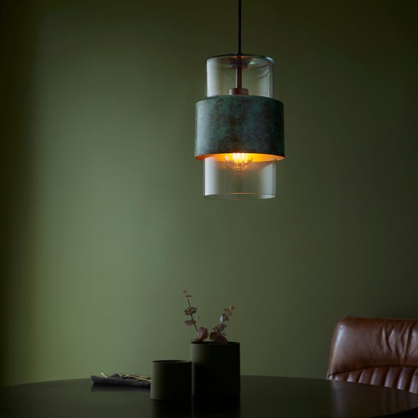 Amos Cattelan Pendant Verdigris Cheap