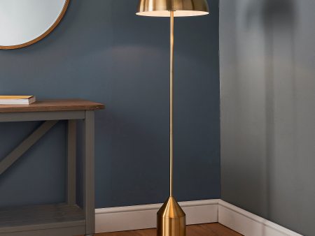 Endon Nova Floor Lamp Antique Brass Sale