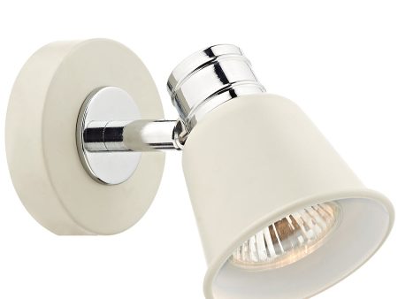 Dar Fry Spotlight Cream and Polished Chrome Online