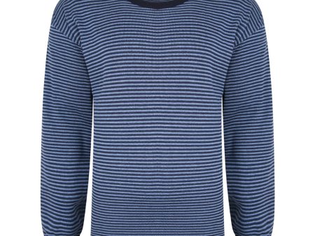 Crew Neck Stripe Jumper For Cheap