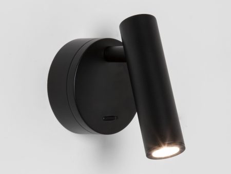 Astro Enna Surface Matt Black Wall Light For Discount