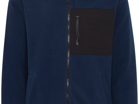 Full Zip Contrast  Fleece Online Hot Sale