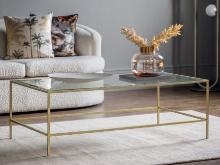 Amos Rothbury Coffee Table Champagne Online