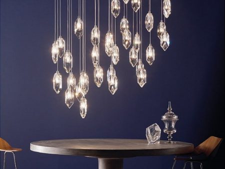 Dar Crystal 18 Light Cluster Pendant For Discount