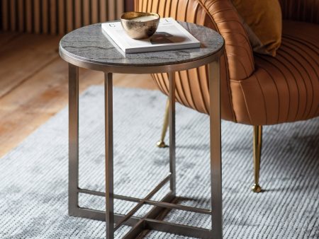 Amos Necton Side Table Black Sale