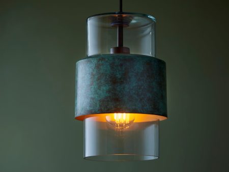 Amos Cattelan Pendant Verdigris Cheap