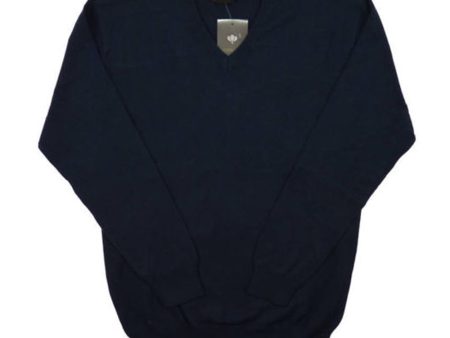 Cotton V Neck Jumper Discount