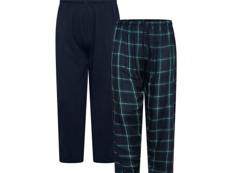 Twin Pack PJ Lounge Trousers Online Hot Sale