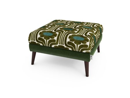 Orla Kiely Flynn Footstool For Cheap