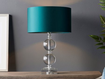 Amos Harewood Table Lamp Small Sale