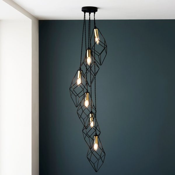 Endon Jaxon 6lt Cluster Pendant For Discount