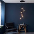 Endon Studio 6lt Cascade Pendant Black Online Hot Sale