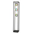 Amos Auoroa Floor Lamp with Iridescent Glass Fashion