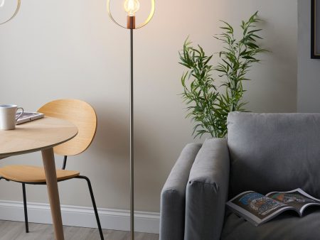 Endon Hoop Floor Lamp Multi Coloured For Cheap