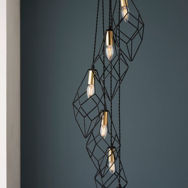 Endon Jaxon 6lt Cluster Pendant For Discount